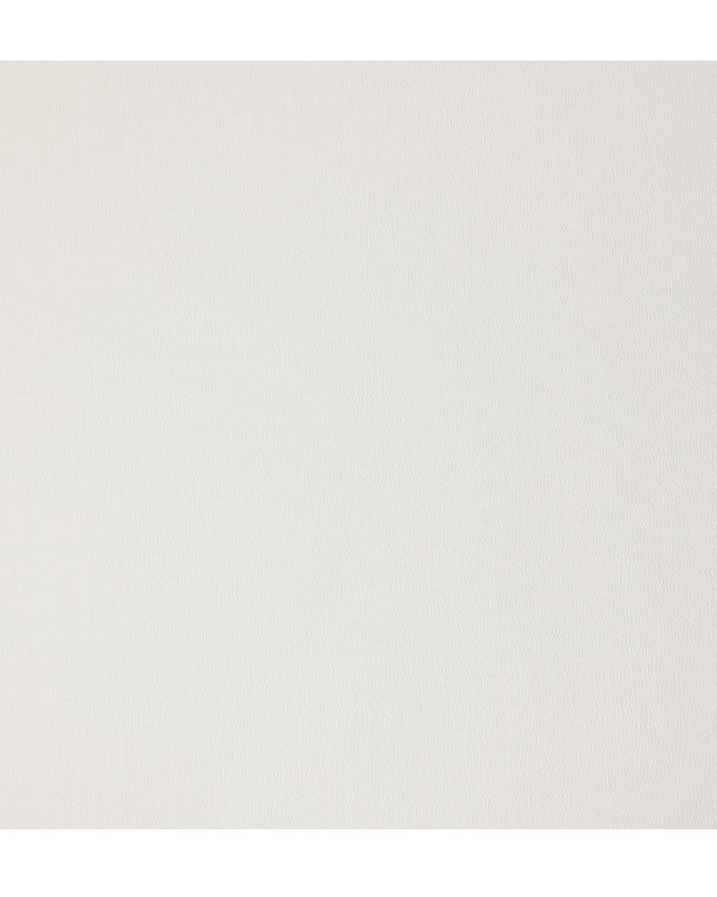 White Cotton-Blended Plain Shirting Fabric, Smooth Solid Design, 150 cms Width, Origin China-D26596