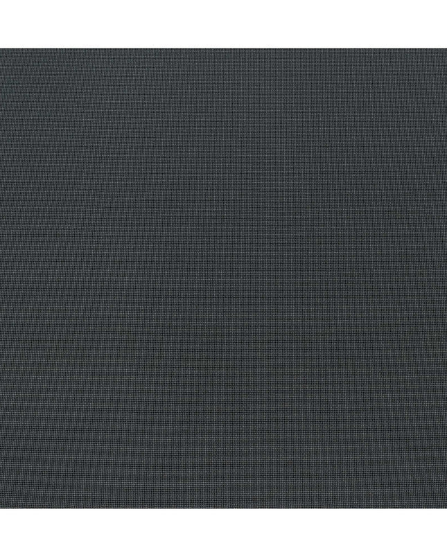 Dark Grey Micro-Check Cotton-Blended Shirting Fabric, Fine Woven Mini Check Pattern, 150 cms Width, Origin China-D26606