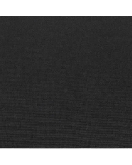 Black Micro-Check Cotton-Blended Shirting Fabric, Fine Woven Mini Check Pattern, 150 cms Width, Origin China-D26608