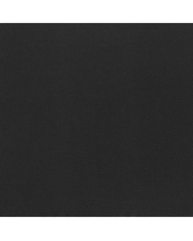 Black Micro-Check Cotton-Blended Shirting Fabric, Fine Woven Mini Check Pattern, 150 cms Width, Origin China-D26608