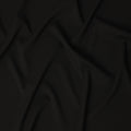 Black Solid Textured Cotton-Blended Shirting Fabric, Subtle Woven Finish, 150 cms Width, Origin China-D26599