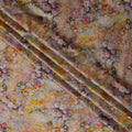 Multicolor Wildflower Floral Silk Crepe Fabric 140cm