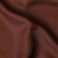 Chestnut Brown Self Tone Silk Crepe Fabric 140cm