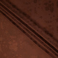 Chestnut Brown Self Tone Silk Crepe Fabric 140cm