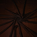 Cocoa Brown Plain Synthetic Blended Velvet Fabric