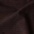 Dark Chocolate Brown Premium Blended Cotton Corduroy Suiting Fabric 150 Cm Width Soft Textured Chevron Pattern Durable Breathable Fabric For Suits Blazers Trousers Casual Formal Wear Made In Italy-D28867 Regal Fabrics