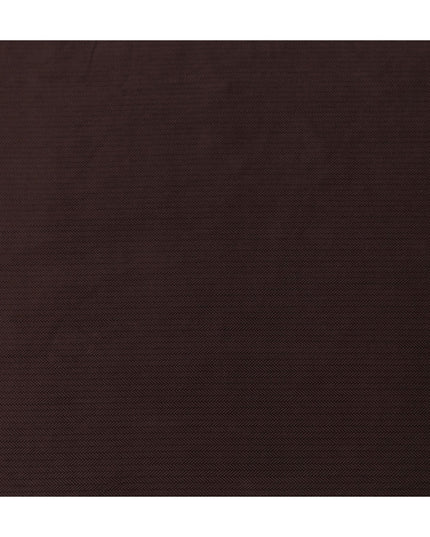 Dark Chocolate Brown Premium Blended Cotton Corduroy Suiting Fabric 150 Cm Width Soft Textured Chevron Pattern Durable Breathable Fabric For Suits Blazers Trousers Casual Formal Wear Made In Italy-D28867 Regal Fabrics