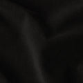 Classic Jet Black Premium Blended Cotton Corduroy Suiting Fabric 150 Cm Width Soft Fine Ribbed Texture Durable Breathable Fabric For Suits Blazers Trousers Casual Formal Wear Made In Italy-D28868 Regal Fabrics