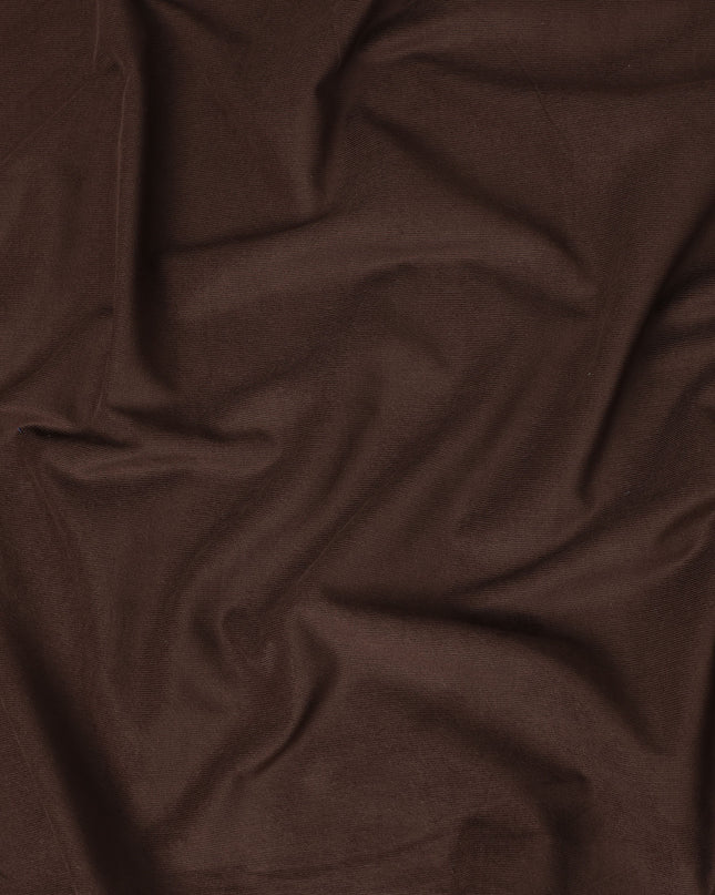 Deep Cocoa Brown Premium Blended Cotton Corduroy Suiting Fabric 150 Cm Width Soft Fine Ribbed Texture Durable Breathable Fabric For Suits Blazers Trousers Made In Italy-D28870 Regal Fabrics
