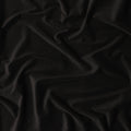 Classic Deep Black Premium Blended Cotton Corduroy Suiting Fabric 150 Cm Width Soft Fine Ribbed Texture Durable Breathable Fabric For Suits Blazers Trousers Made In Italy-D28871 Regal Fabrics