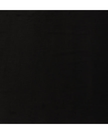 Classic Deep Black Premium Blended Cotton Corduroy Suiting Fabric 150 Cm Width Soft Fine Ribbed Texture Durable Breathable Fabric For Suits Blazers Trousers Made In Italy-D28871 Regal Fabrics