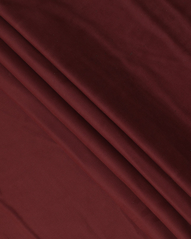 Burgundy Red Premium Blended Cotton Corduroy Suiting Fabric 150 Cm Width Soft Ribbed Texture Durable Breathable Fabric For Suits Blazers Trousers Casual Formal Wear Made In Italy-D28864 Regal Fabrics