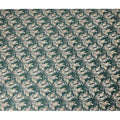 Green Leaf Printed Cotton Lawn Fabric 4.0 Meters Length 110 Cms Width Soft Lightweight Breathable Sewing India-D27617