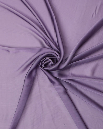 Lavender Purple Plain Synthetic Polyester Chiffon Fabric 110 Cms Width Lightweight Soft Flowing Dress Material India-D28735 Regal Fabrics