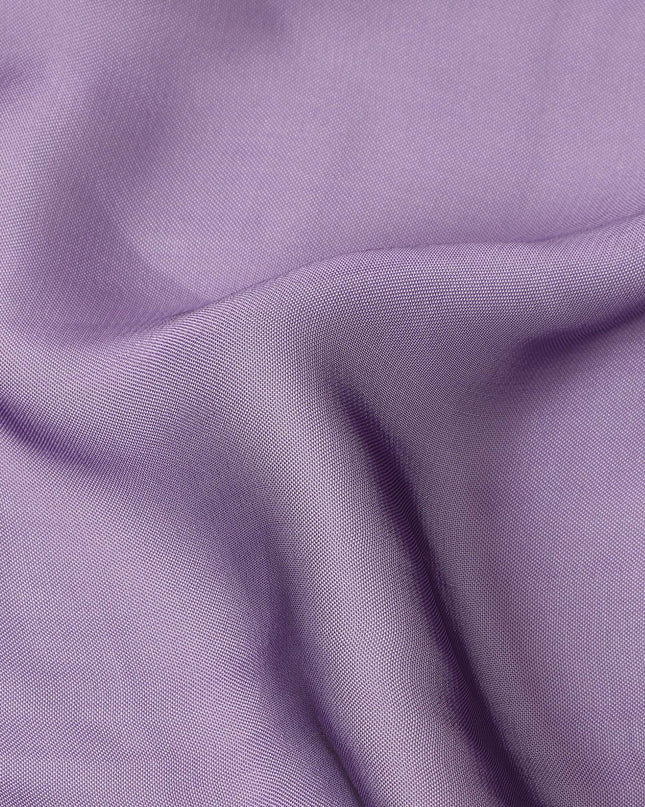 Lavender Purple Plain Synthetic Polyester Chiffon Fabric 110 Cms Width Lightweight Soft Flowing Dress Material India-D28735 Regal Fabrics