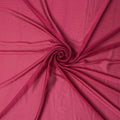 Rose Pink Plain Synthetic Polyester Chiffon Fabric 110 Cms Width Lightweight Soft Flowing Dress Material India-D28740 Regal Fabrics
