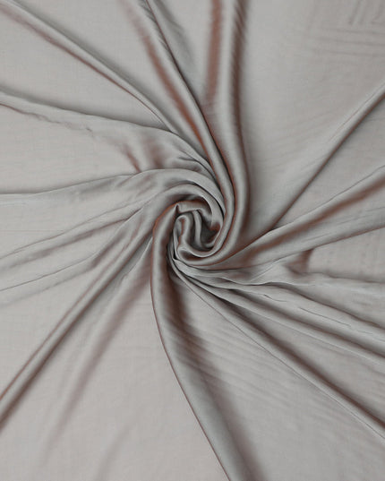 Beige Cream Plain Synthetic Polyester Chiffon Fabric 110 Cms Width Lightweight Soft Flowing Dress Material India-D28749 Regal Fabrics