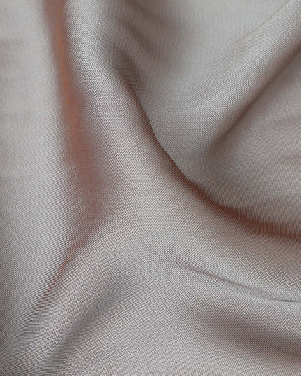 Beige Cream Plain Synthetic Polyester Chiffon Fabric 110 Cms Width Lightweight Soft Flowing Dress Material India-D28749 Regal Fabrics