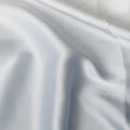 Silver Grey Plain Synthetic Satin Fabric 110 Cms Width Smooth Glossy Soft Draping Dress Material India-D28751 Regal Fabrics