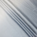 Silver Grey Plain Synthetic Satin Fabric 110 Cms Width Smooth Glossy Soft Draping Dress Material India-D28751 Regal Fabrics