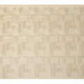 Cream Self Textured Geometric Pattern Viscose Cotton Fabric 110 Cms India-D27024 - Regal Fabrics