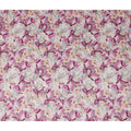 Orchid Magenta Purple Floral Viscose Digital Print Fabric