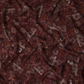 Maroon Floral Printed Viscose Crepe Fabric 110 Cms Width Soft Flowing Lightweight Dress Material India-D27929 Regal Fabrics