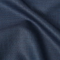 Blue Grey Textured Super 140’s All Wool Suiting Fabric, 150 cm Width, 3.75 Mtrs Piece, Scabal Premium Cloth, Made in England-D26804