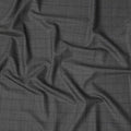 Grey Check Premium Super 140’s SCABAL English All Wool Suiting Fabric, Width 150 cms, 3.75 Mtrs Cut, Made in United Kingdom-D26780