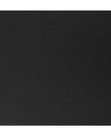 Black Pinstripe Premium Super 140’s SCABAL English All Wool Suiting Fabric, Width 150 cms, 3.75 Mtrs Cut, Made in United Kingdom-D26789