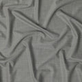 Light Grey Textured Super 140’s All Wool Suiting Fabric, 150 cm Width, 3.75 Mtrs Piece, Scabal Premium Cloth, Made in England-D26805