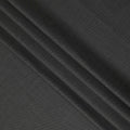 Charcoal Grey Super 140’s All Wool Suiting Fabric, 150 cm Width, 3.50 Mtrs Piece, Scabal Premium Cloth, Made in England-D26801