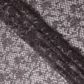 Black Floral Embroidered Synthetic Lace Fabric 140 Cms From China-D27254 - Regal Fabrics