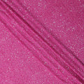 Fuchsia Pink Silk Georgette Sequin Fabric 110cm