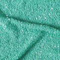 Seafoam Green Silk Georgette Sequin Fabric 110cm