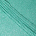Seafoam Green Silk Georgette Sequin Fabric 110cm