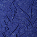 Royal Blue Silk Georgette Sequin Fabric 110cm
