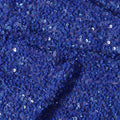 Royal Blue Silk Georgette Sequin Fabric 110cm