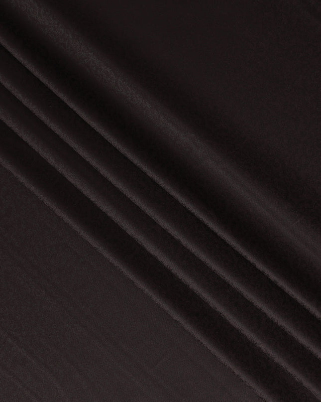 Dark Espresso Brown Premium Italian Blended Wool Jacquard Jacketing Fabric 150 Cms Width Smooth Soft Luxurious Durable Wrinkle Resistant Material for Blazers Jackets-D28617 - Regal Fabrics