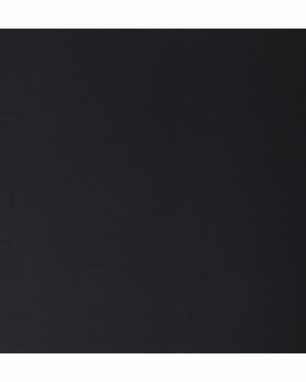 Super 160 Black Italian Wool Suiting Fabric 150cm