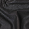 Charcoal Black Premium Italian Blended Wool Jacketing Fabric 150 Cms Width Smooth Soft Luxurious Durable Wrinkle Resistant Material for Blazers Jackets Formal Wear-D28609 - Regal Fabrics