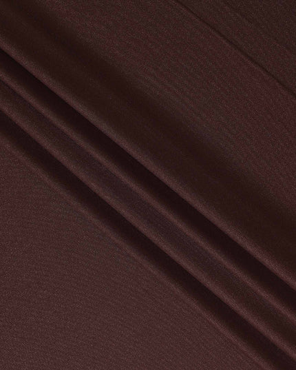 Burgundy Brown Premium Italian Blended Wool Suiting Fabric 150 Cms Width Smooth Soft Luxurious Durable Wrinkle Resistant Material for Jacketing-D28608 - Regal Fabrics