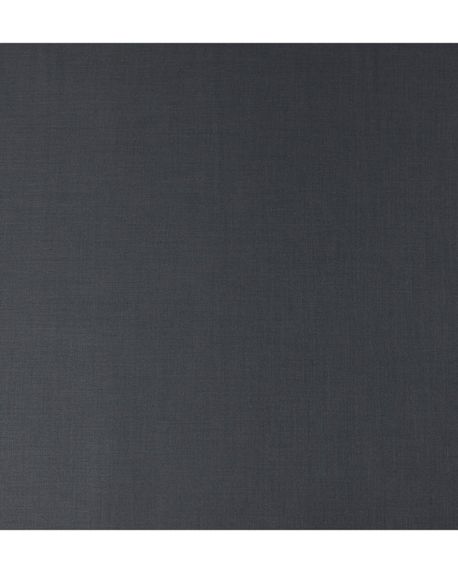 Charcoal grey Wool Suiting Piece 150cm | Regal Fabrics