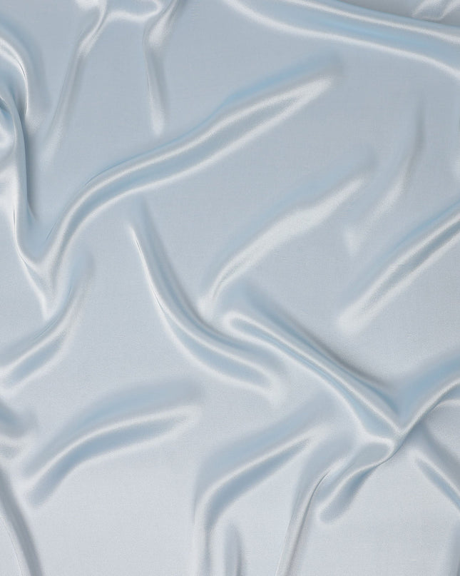 Ice Blue Silk Lame Fabric France 110cm