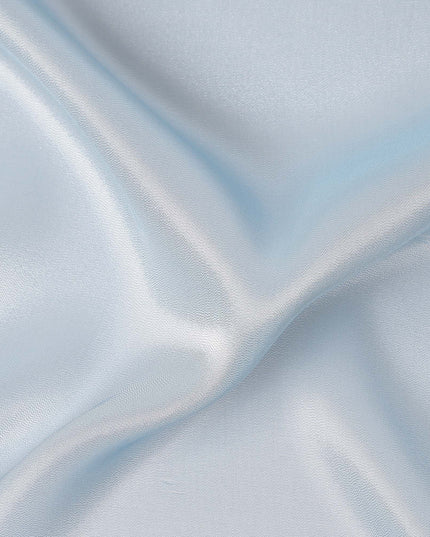 Ice Blue Silk Lame Fabric France 110cm