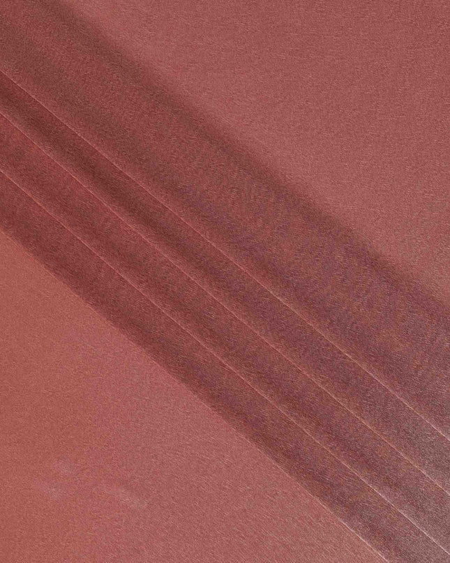 Coral Rose Silk Lame Fabric France 110cm