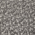 Black Floral Printed Silk Crepe Fabric Soft Flowing Lightweight Luxurious Material for Dressmaking Sewing Apparel Craft Use 110 Cms Width India Origin-D27298 Regal Fabrics