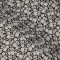 Black Floral Printed Silk Crepe Fabric Soft Flowing Lightweight Luxurious Material for Dressmaking Sewing Apparel Craft Use 110 Cms Width India Origin-D27298 Regal Fabrics