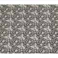 Black Floral Printed Silk Crepe Fabric Soft Flowing Lightweight Luxurious Material for Dressmaking Sewing Apparel Craft Use 110 Cms Width India Origin-D27303 Regal Fabrics