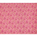 Pink Floral Printed Silk Crepe Fabric Soft Flowing Lightweight Luxurious Material for Dressmaking Sewing Apparel Craft Use 110 Cms Width India Origin-D27304 - Regal Fabrics